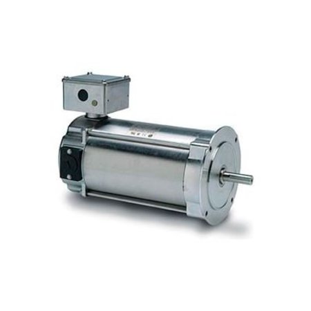 LEESON ELECTRIC Leeson Motors Washdown DC Motor-1/2HP, 180V, 1750RPM, TEFC, C face 109083